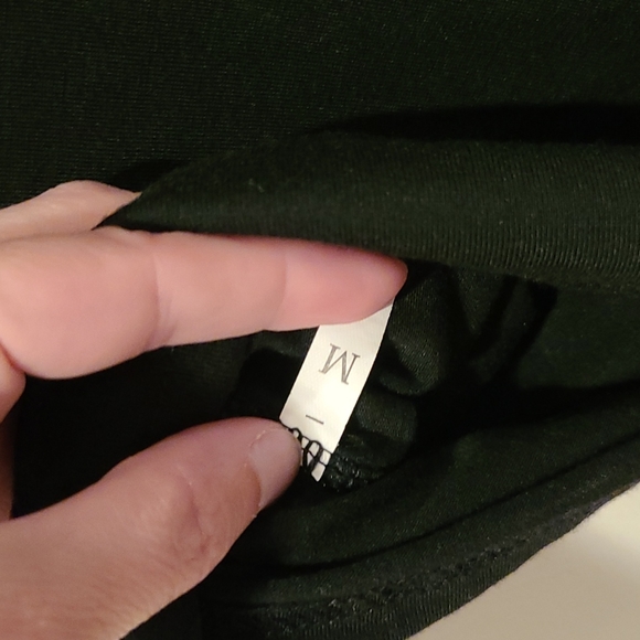 Black Shirt w/ Angel Wings (on back) - Picture 6 of 6